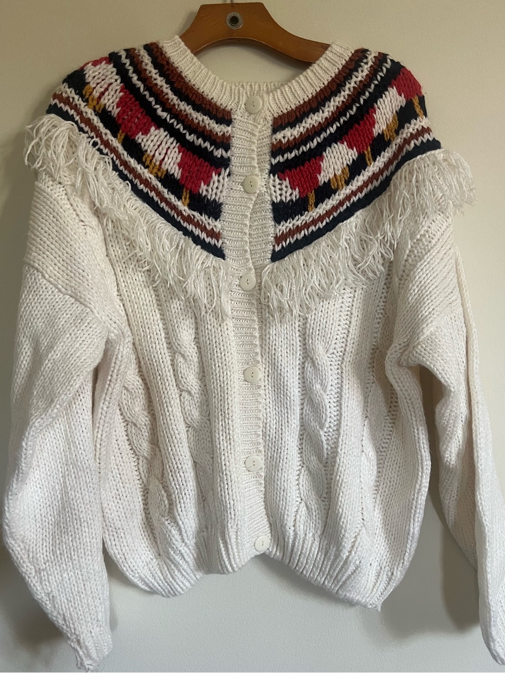 Vintage Fringe Sweater